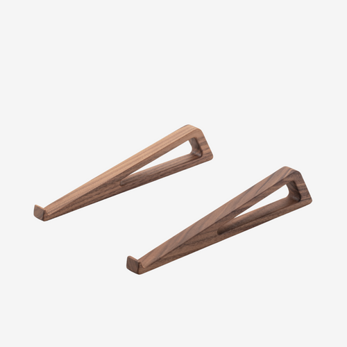 Support pour Ordinateur Portable en Bois de Noyer